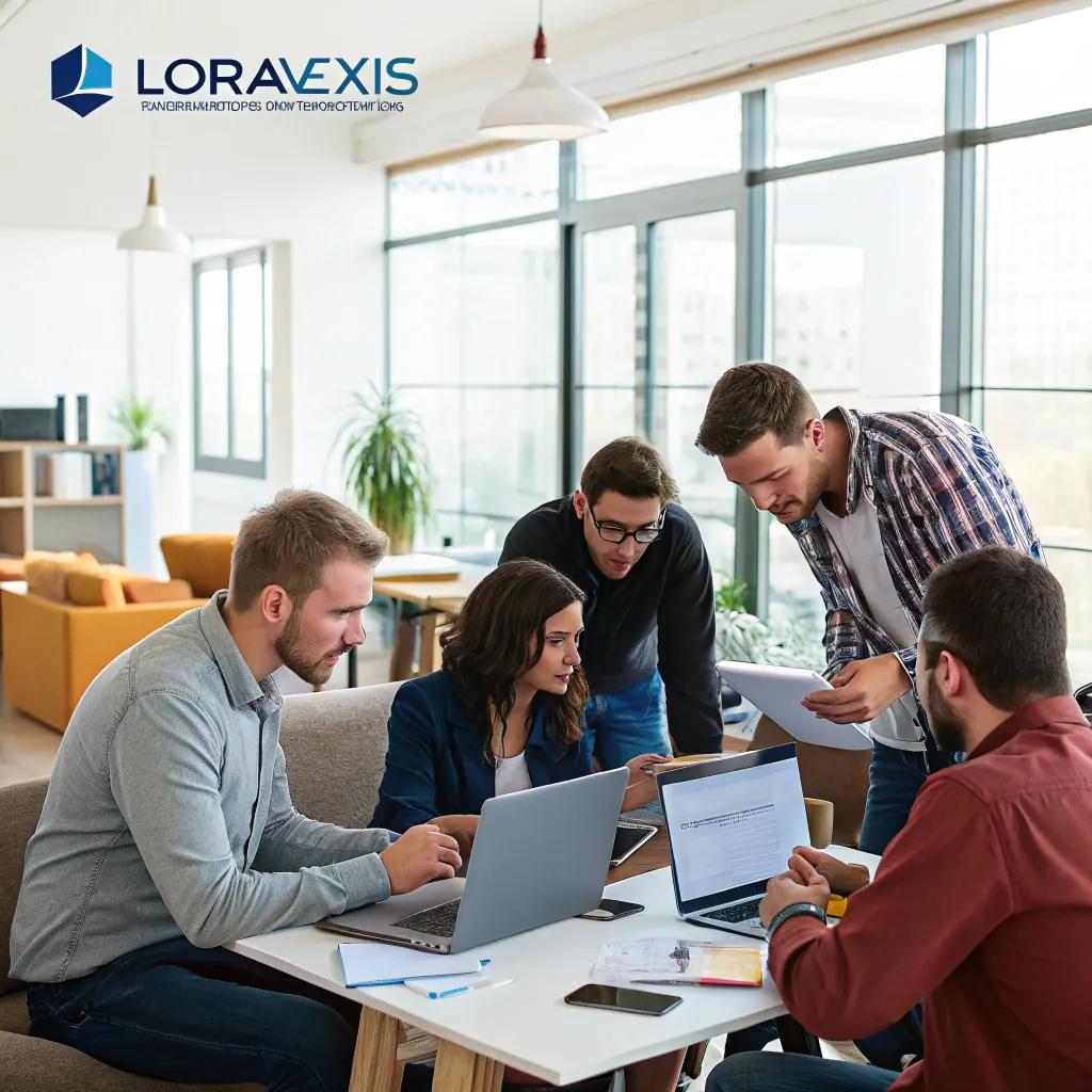 Team collaboration at LORAVEXIS